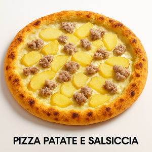 PIZZA PATATE E SALSICCIA