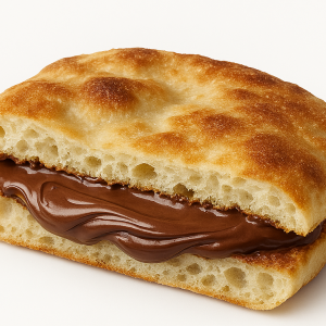 LA FOCACCIA CON NUTELLA